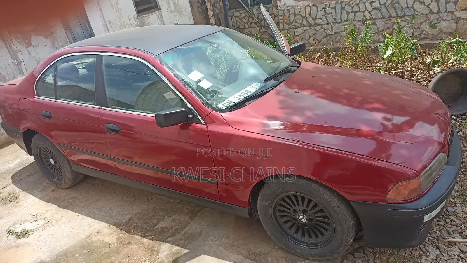 BMW 523i 1996 Red
