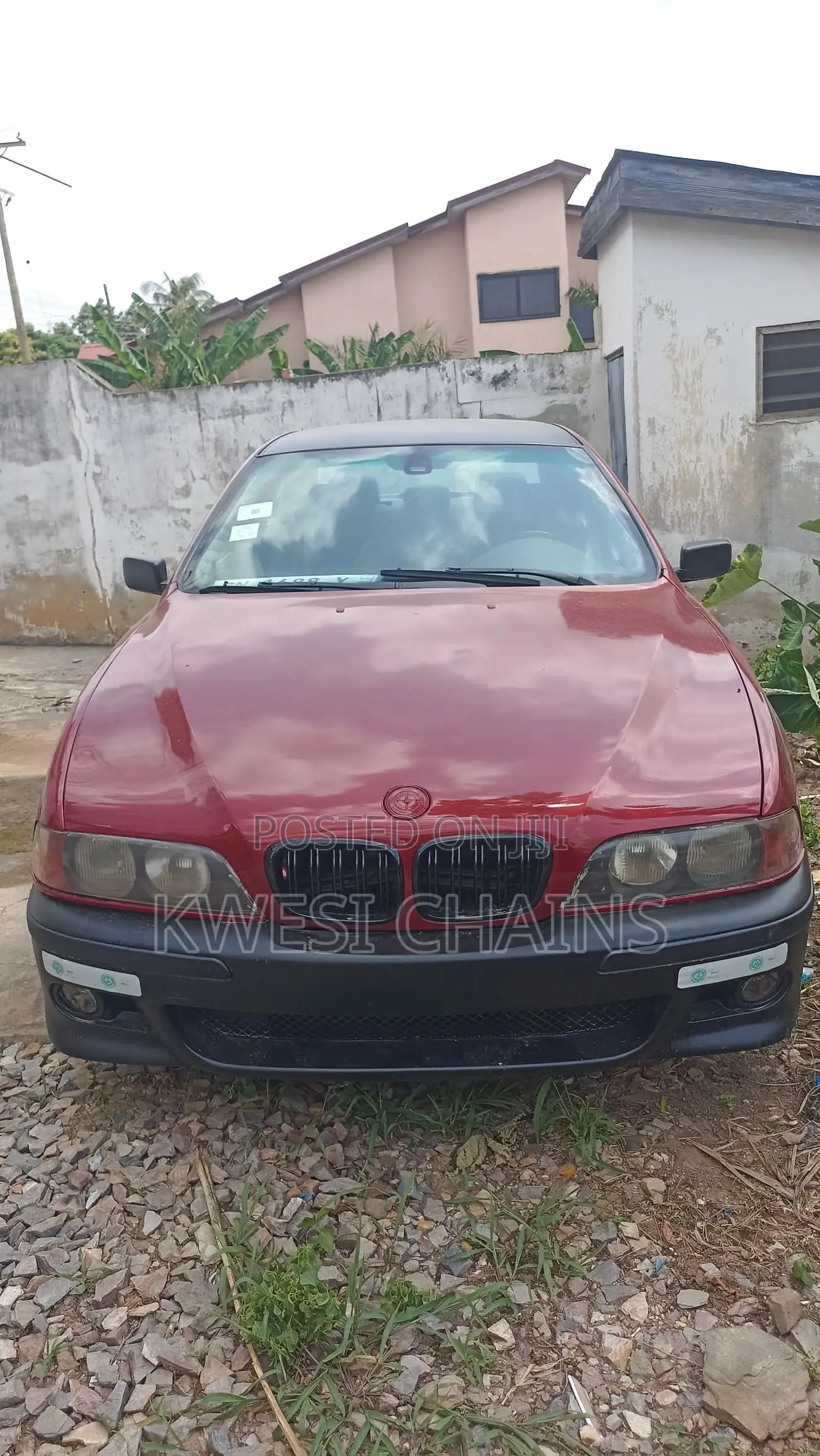 BMW 523i 1996 Red