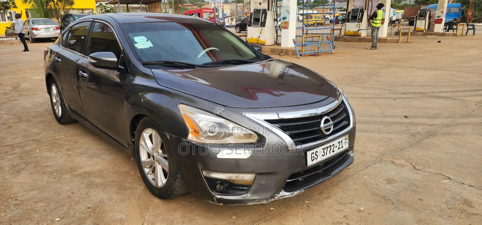 Nissan Altima 2.5 S 4dr Sedan (2.5L 4cyl CVT) 2015 Gray