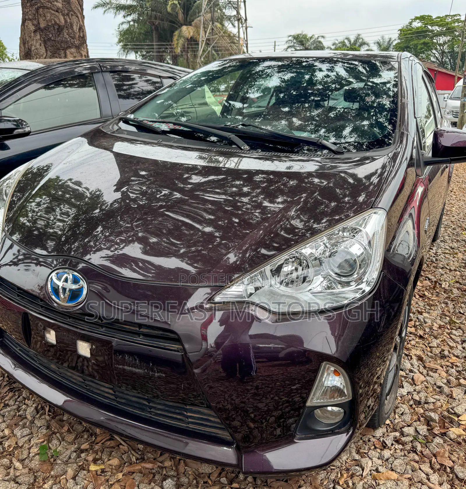 Toyota Aqua 2013 Purple