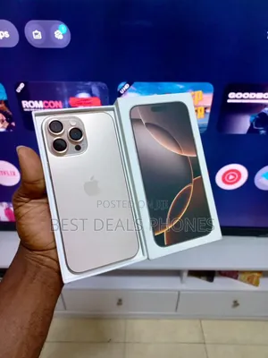 New Apple iPhone 16 Pro Max 256 GB Gold