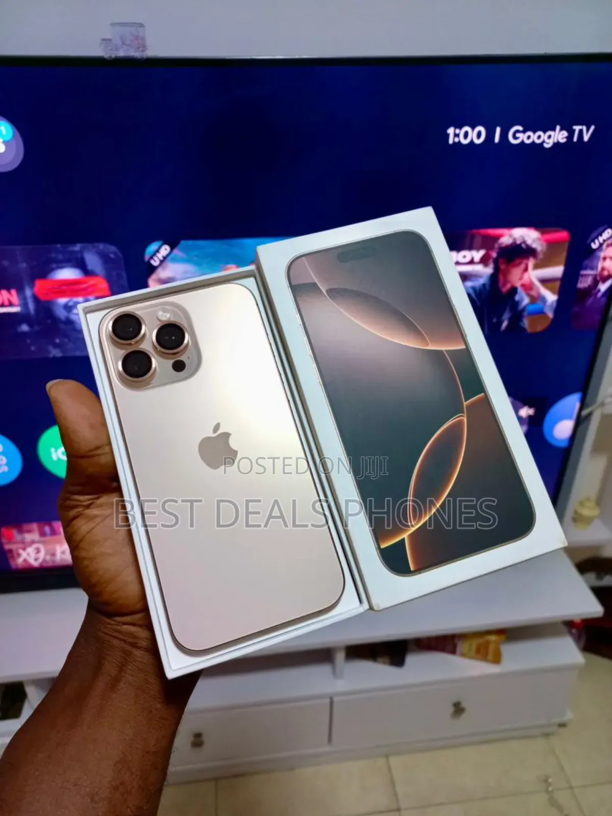 New Apple iPhone 16 Pro Max 256 GB Gold