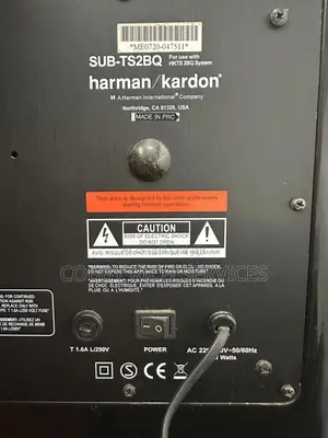 Harman Kardon Hkts Hs Sub-ts2 Subwoofer