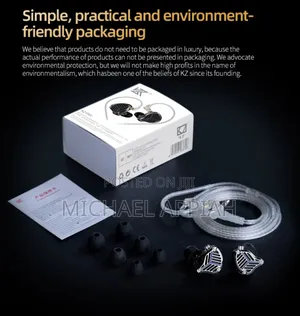 Kz PRX Planar Magnetic in-Ear Monitor + Case + Dac