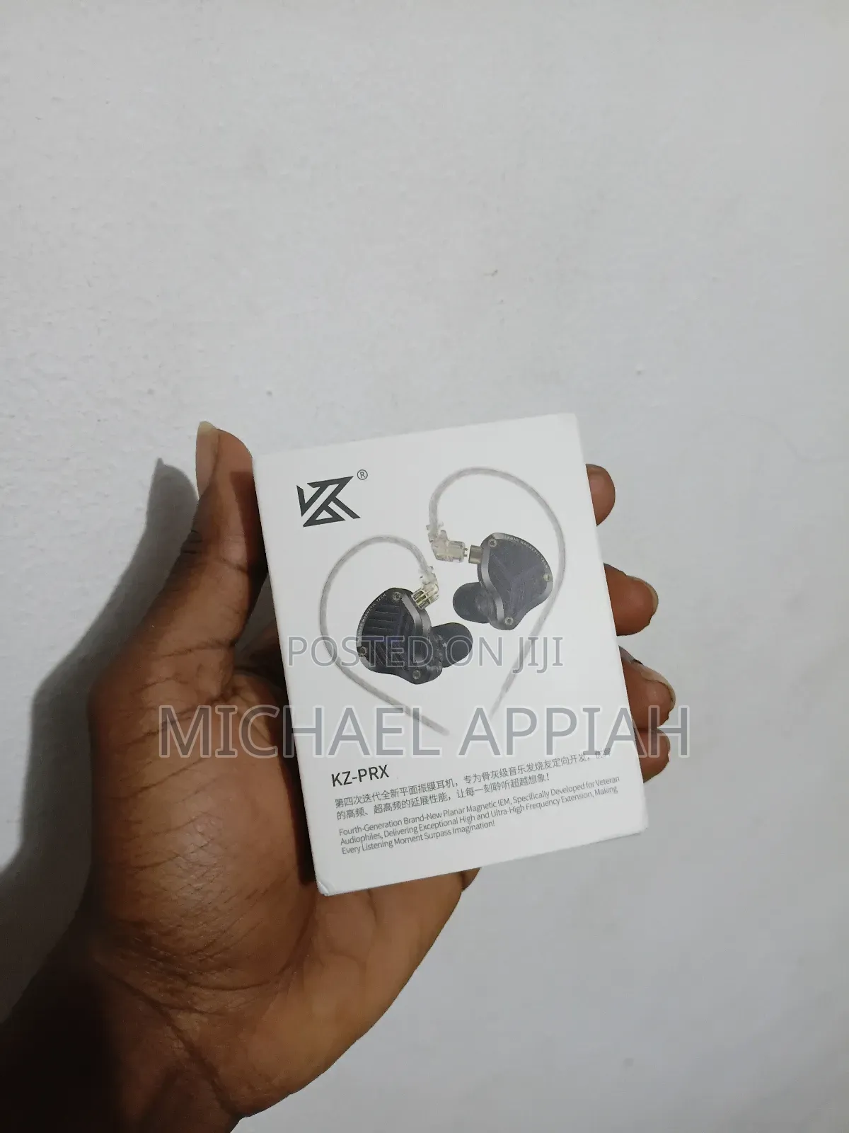 Kz PRX Planar Magnetic in-Ear Monitor + Case + Dac