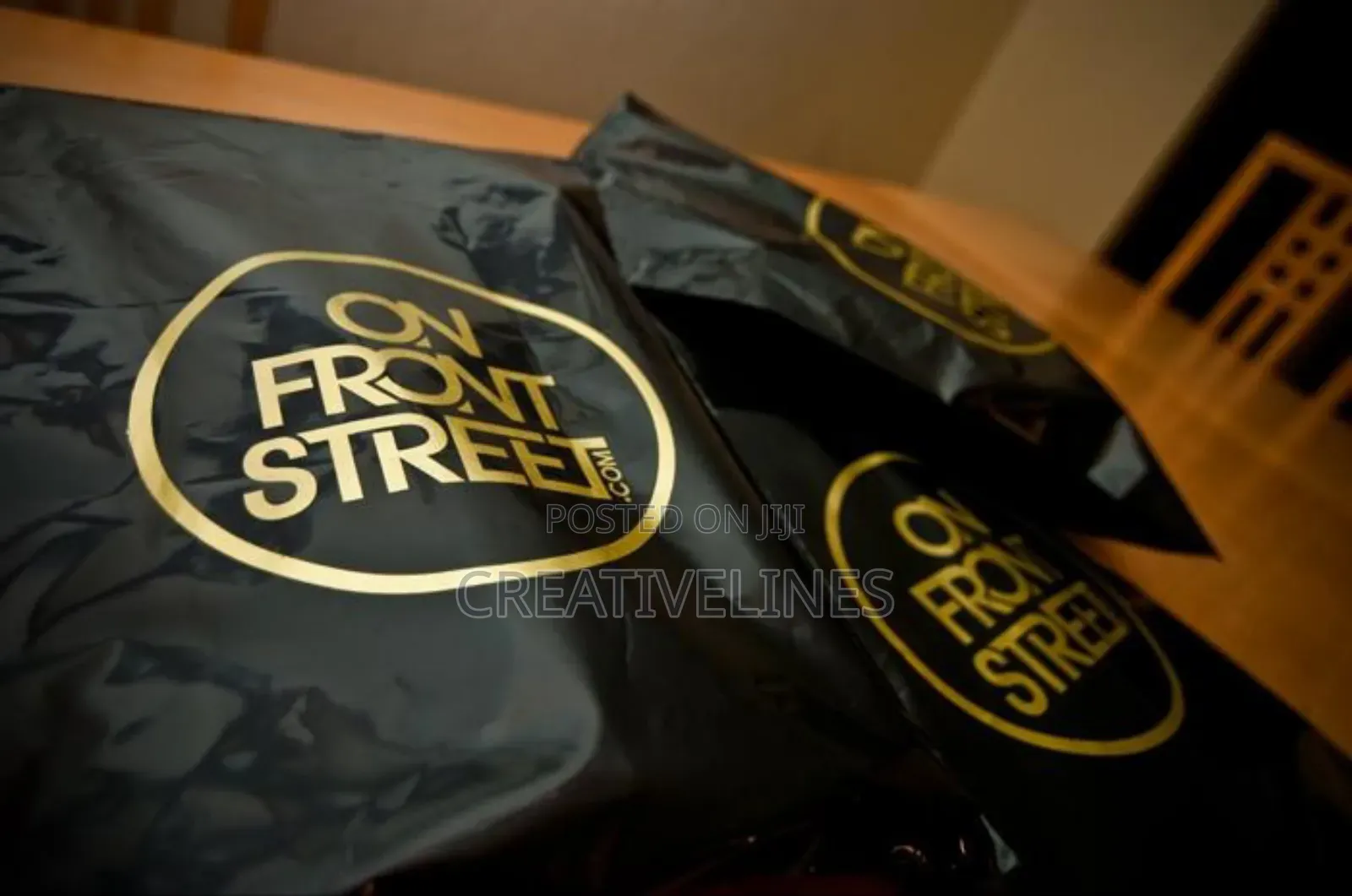 Blaxk and Gold Polybags