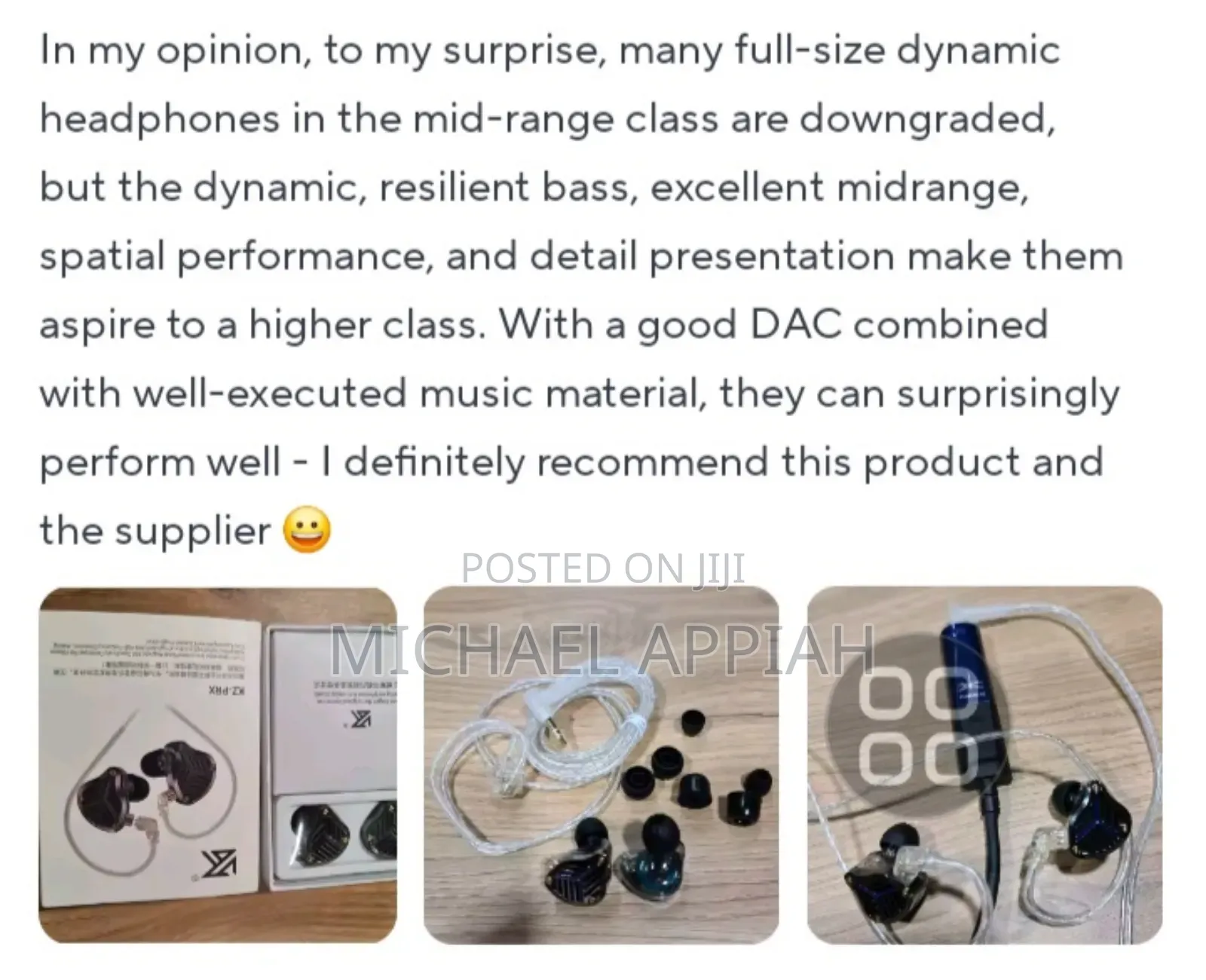 Kz PRX Planar Magnetic in-Ear Monitor + Case + Dac