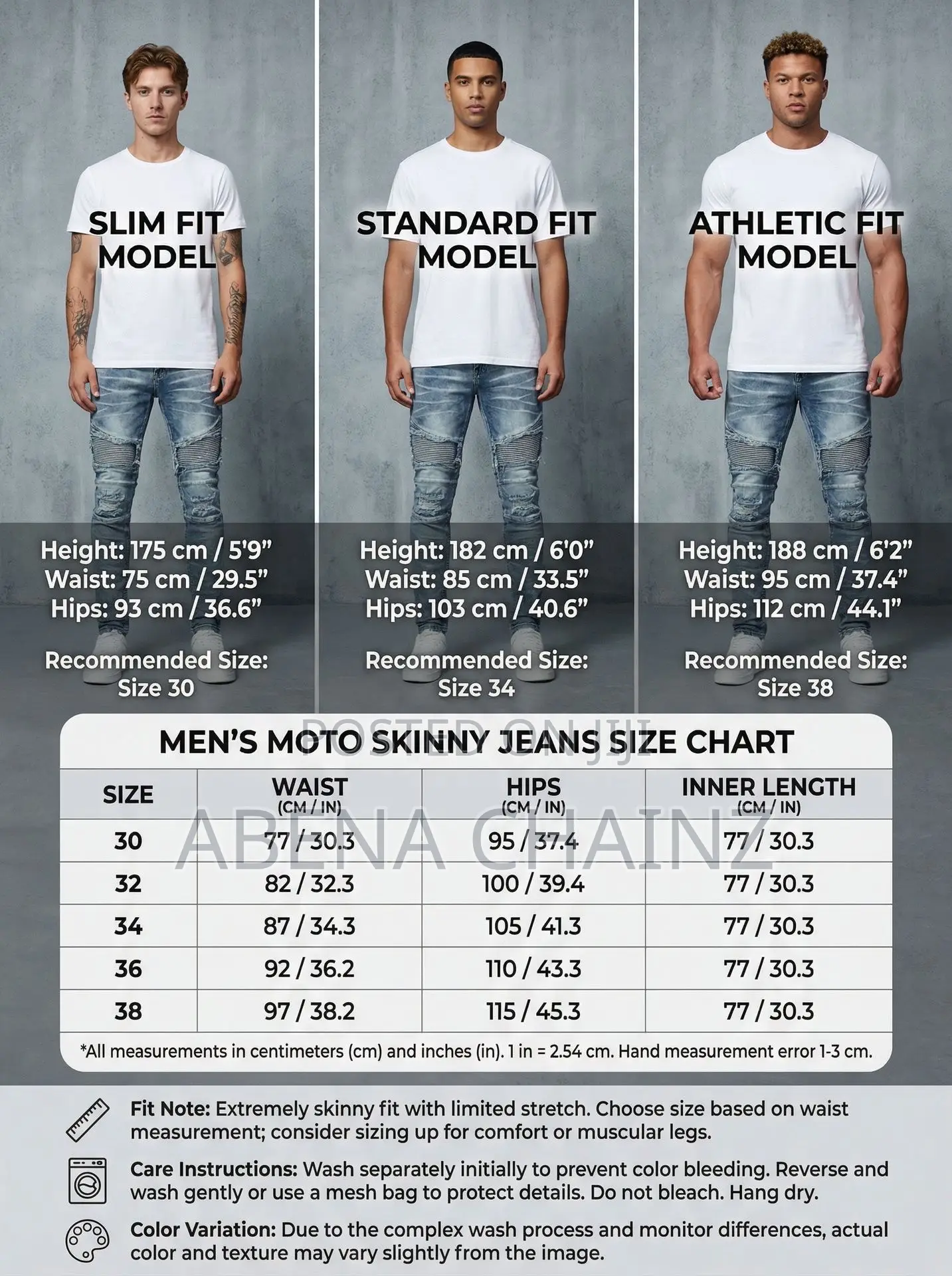 Quality Jeans for Men (Black)