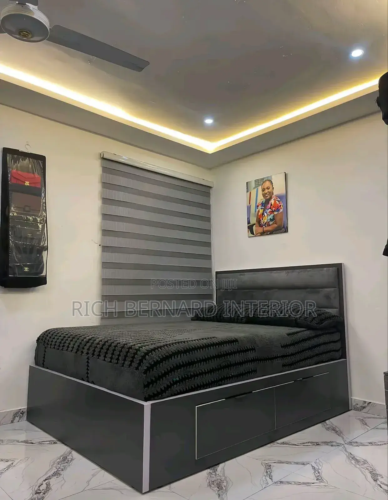 Double Bed Frame With Drawers