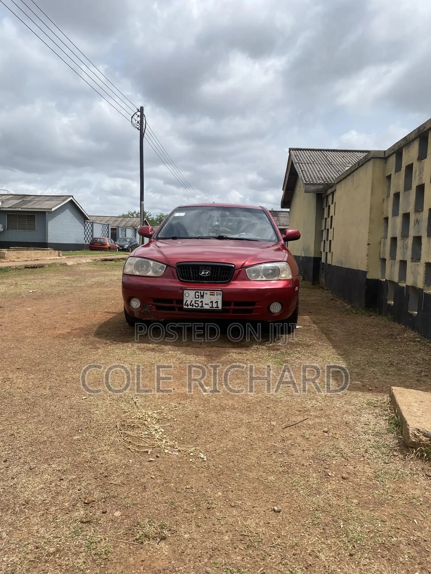 Hyundai Elantra 2006 Red