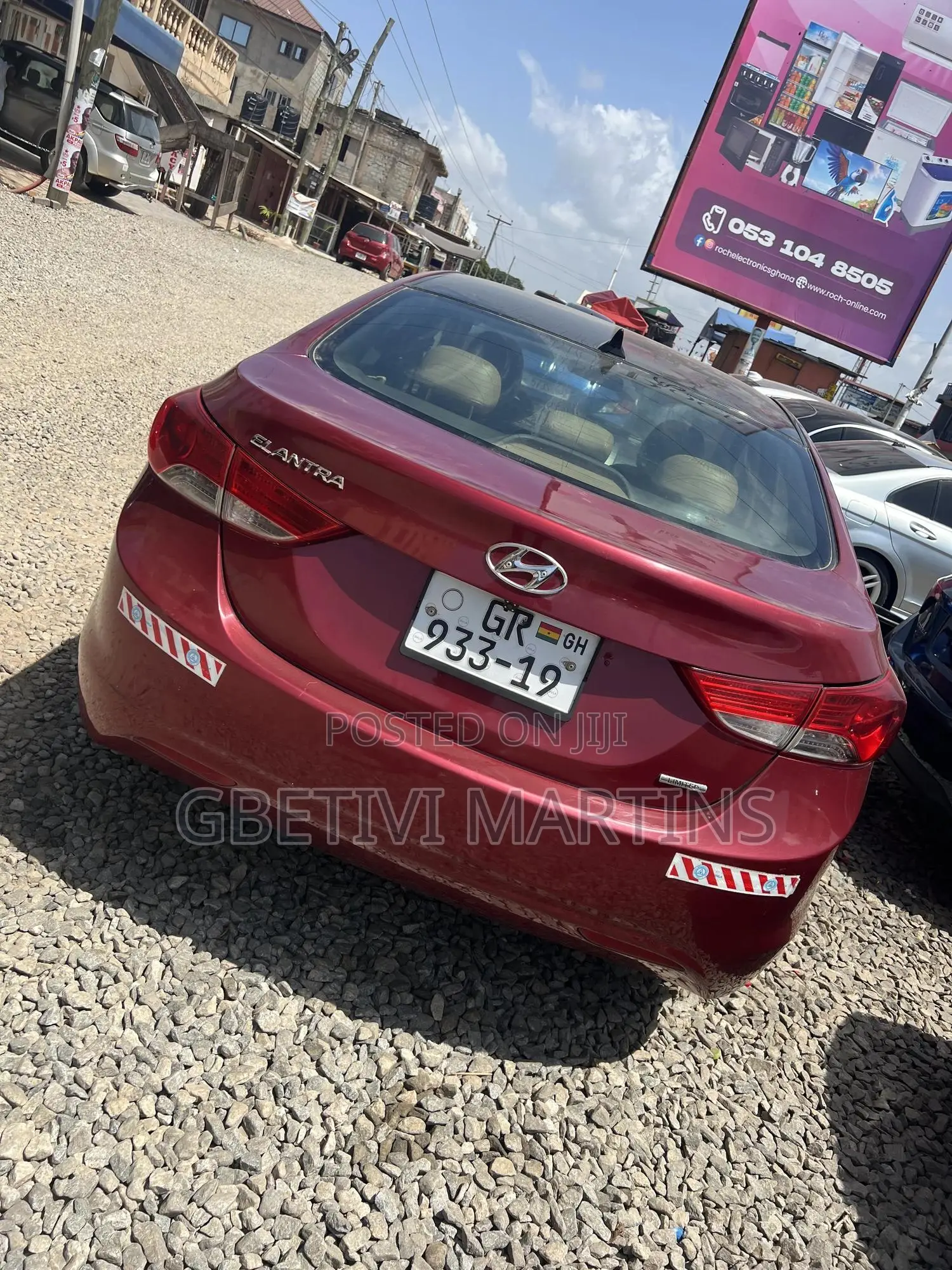 Hyundai Elantra 2013 Red