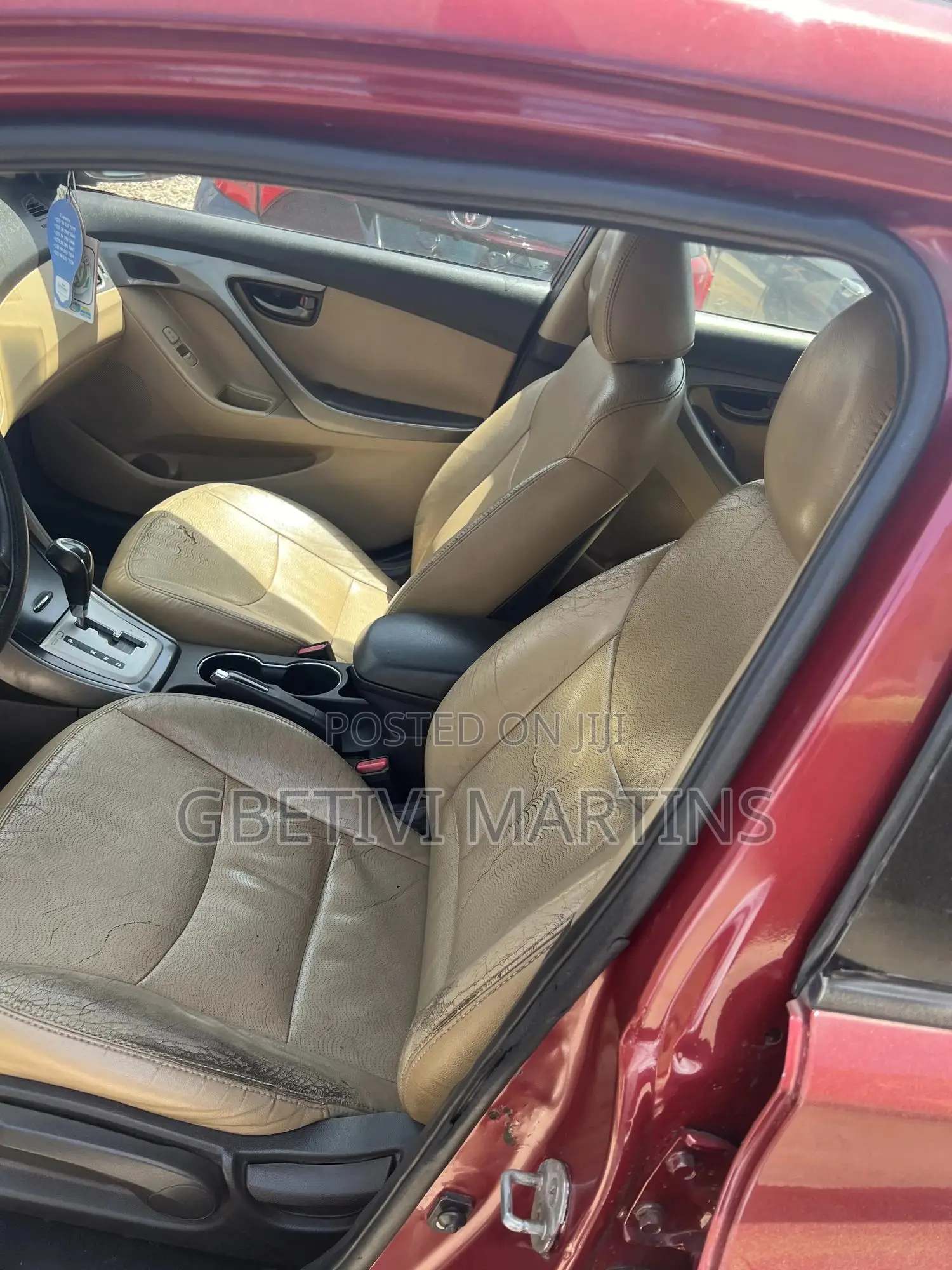 Hyundai Elantra 2013 Red