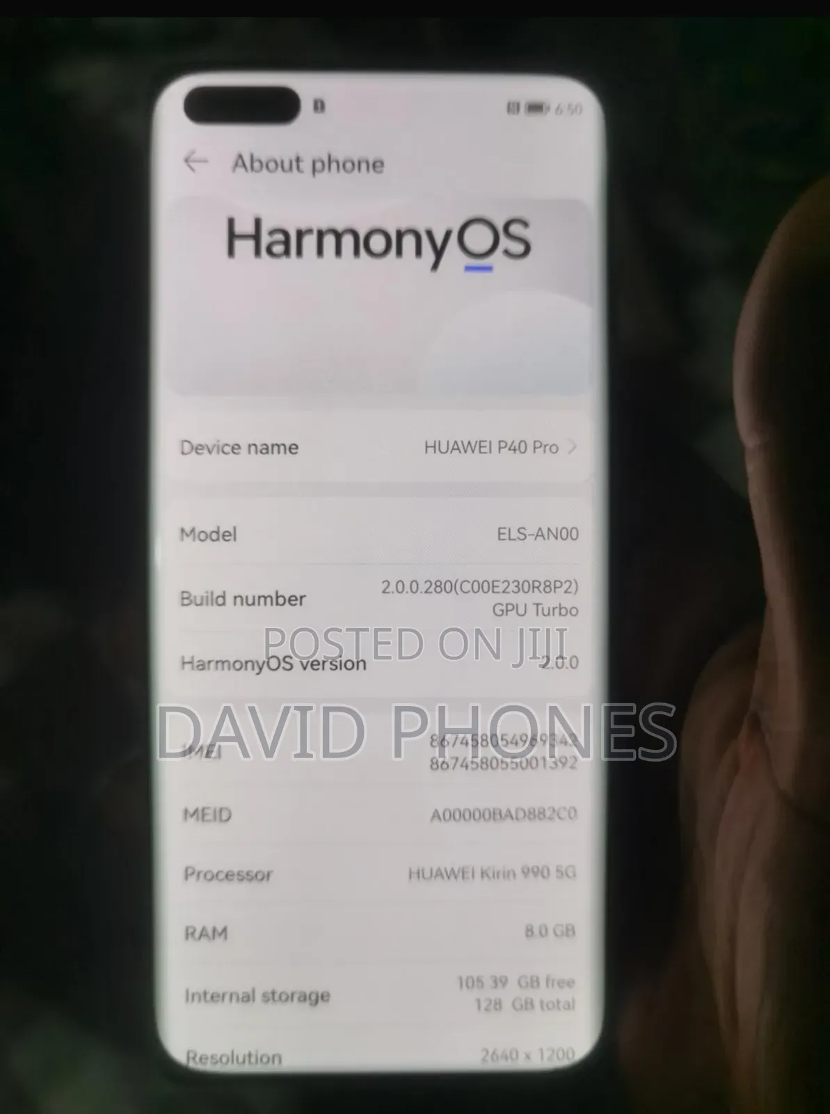 Huawei P40 Pro 128 GB Black