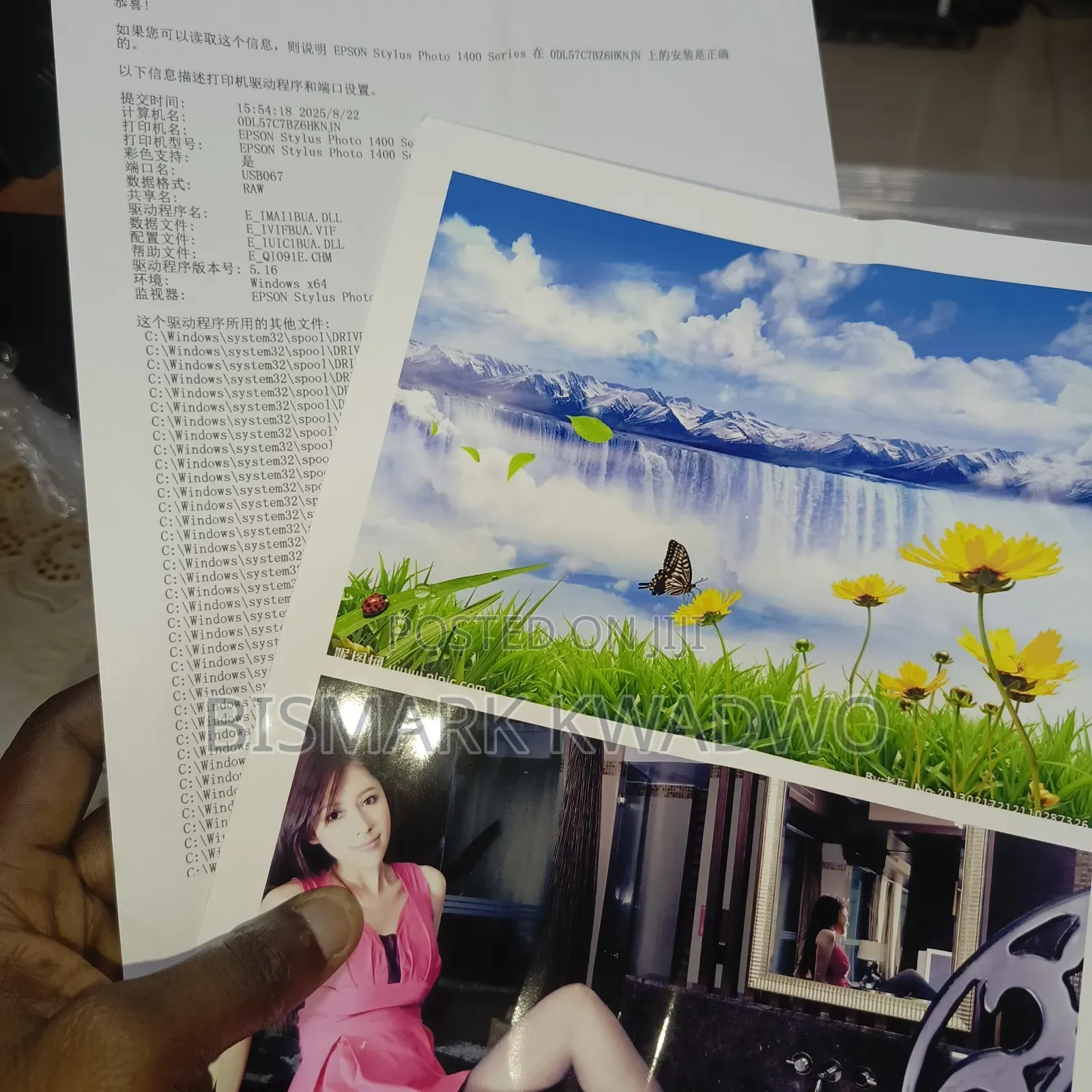 Epson 1400 Printer