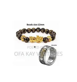 Feng Shui Wealth Bracelet With Good Luck Ring
