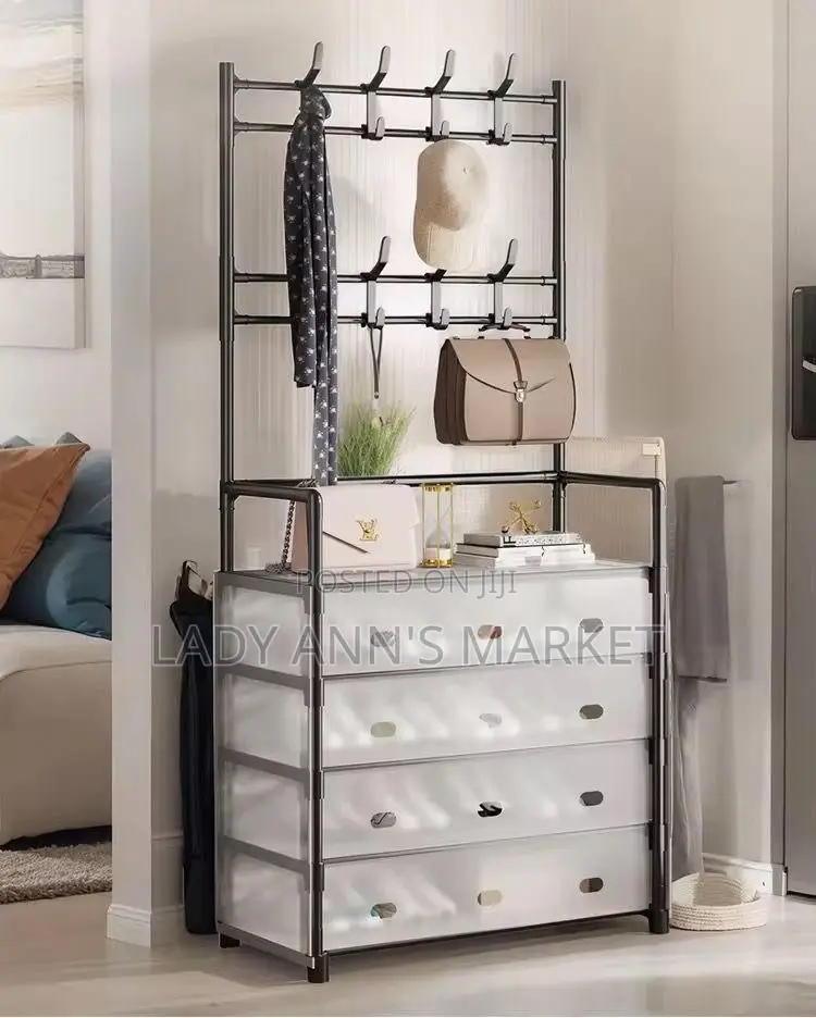 80cm Hat And Cloth Shoe Rack