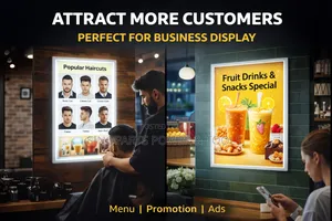 Led Light Box Advertising Display Poster Frame Boost Sales