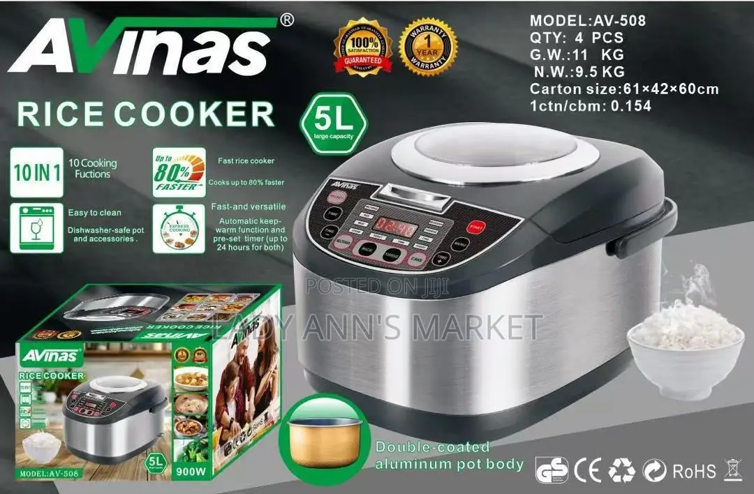 Avinas 5l Electric Rice Cooker