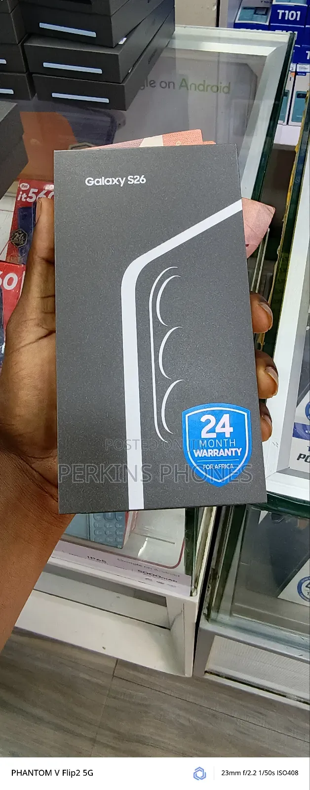 New Samsung Galaxy s26 256 GB Blue