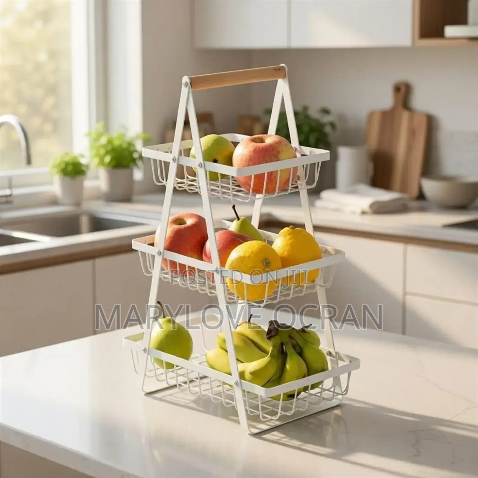 3 Steps Fruits And Vegetables Racks