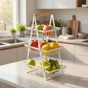 3 Steps Fruits And Vegetables Racks