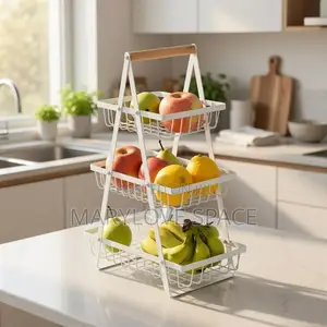 3 Steps Fruits And Vegetables Racks