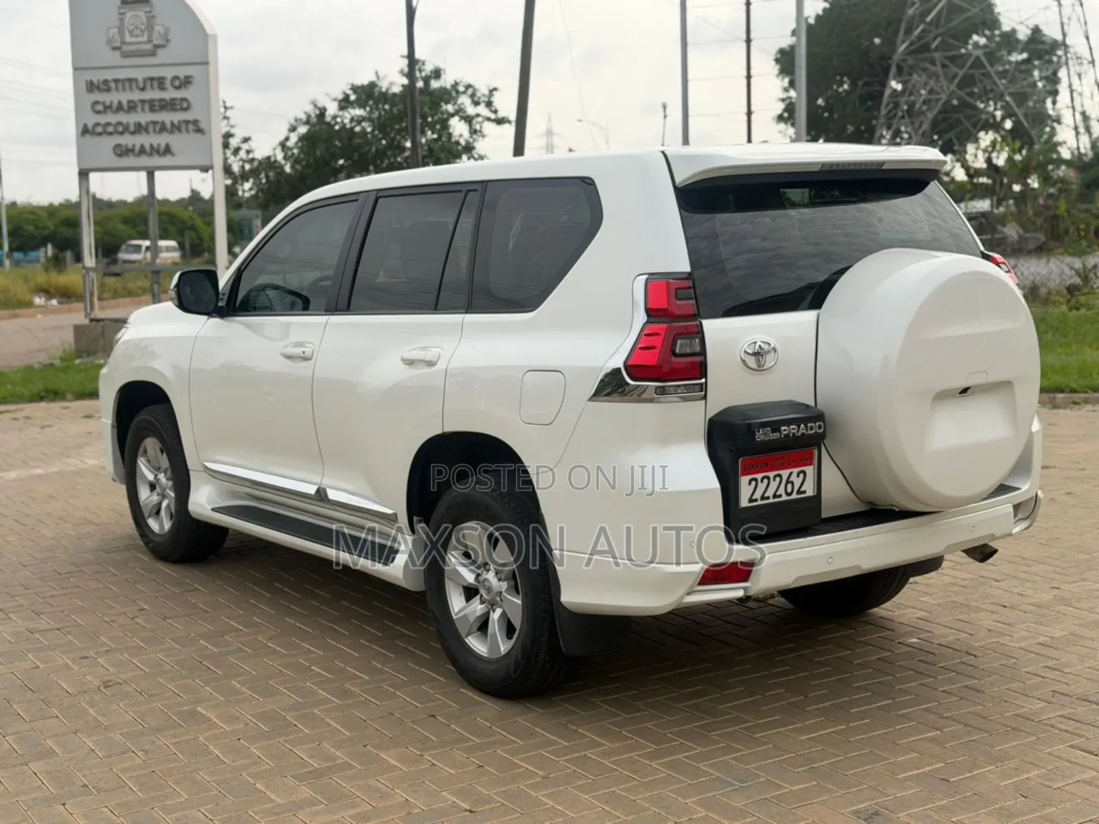 Toyota Land Cruiser Prado 2.7 2019 White