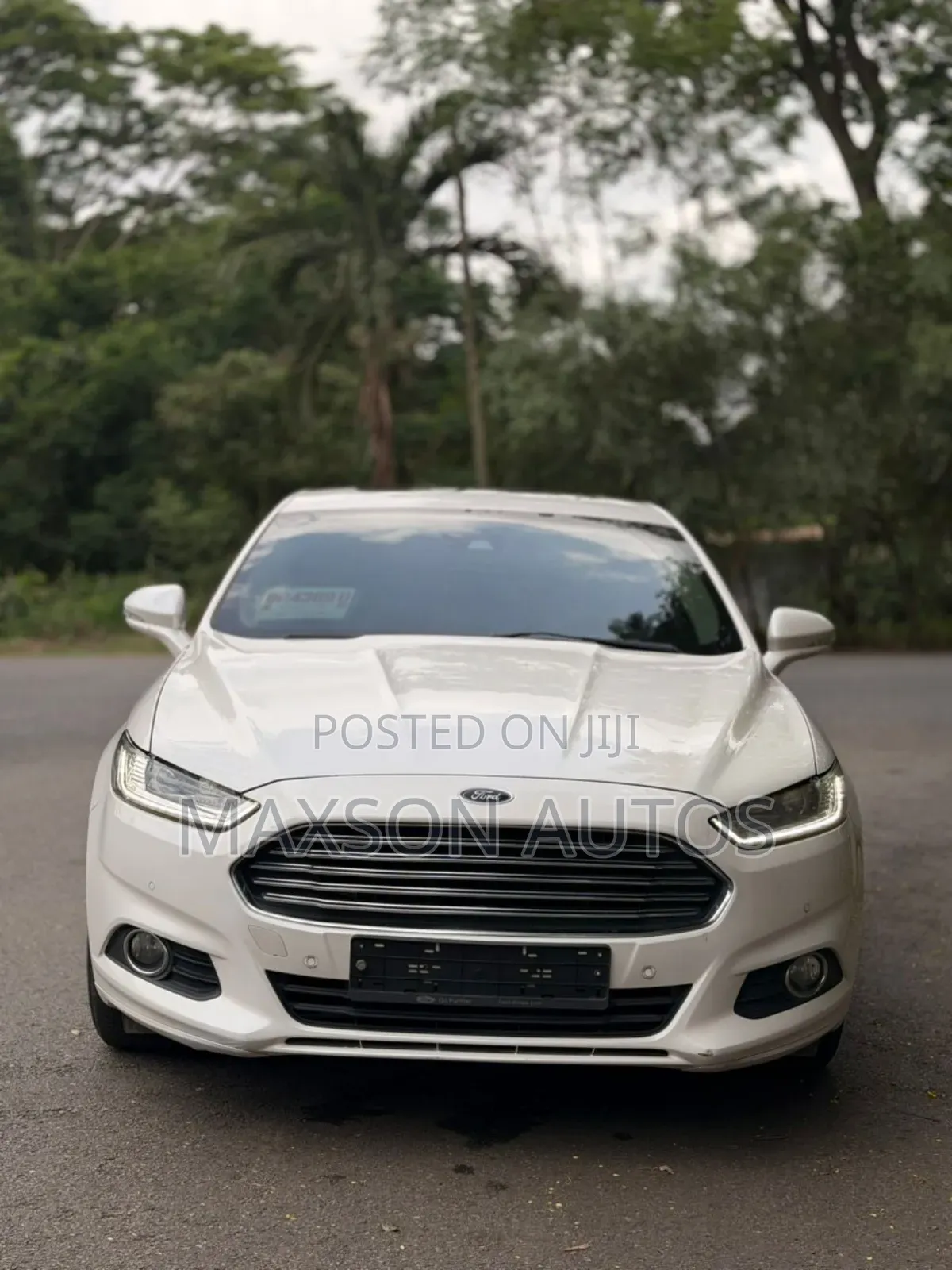 Ford Fusion Titanium AWD 2017 White