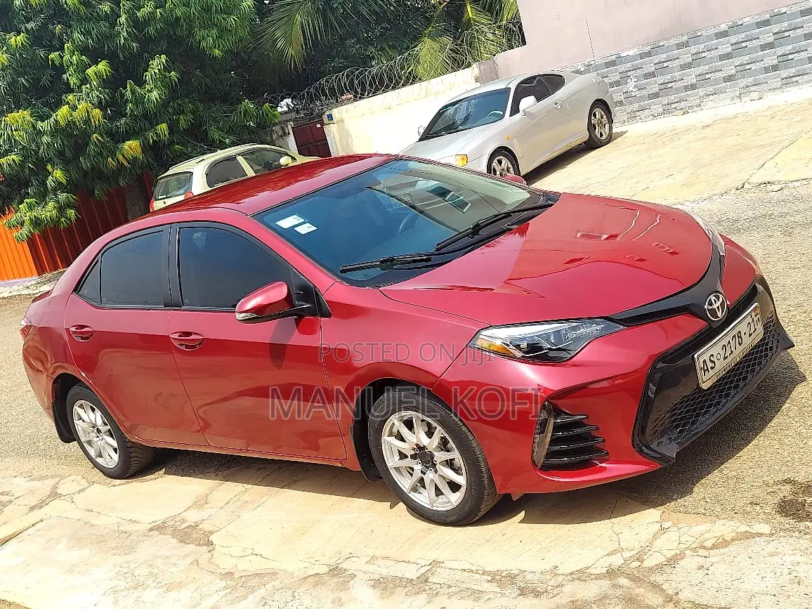 Toyota Corolla S 4dr Sedan (1.8L 4cyl CVT) 2016 Red