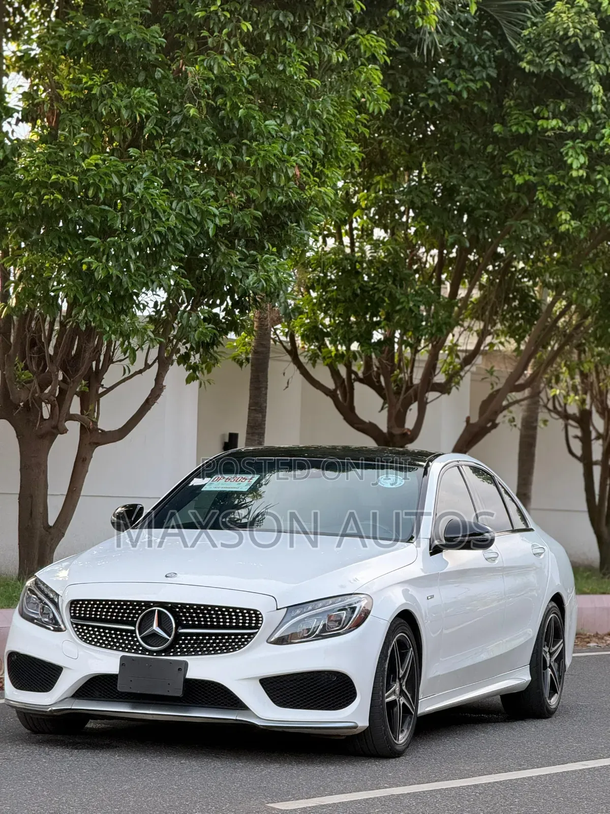 Mercedes-Benz C450 2016 White
