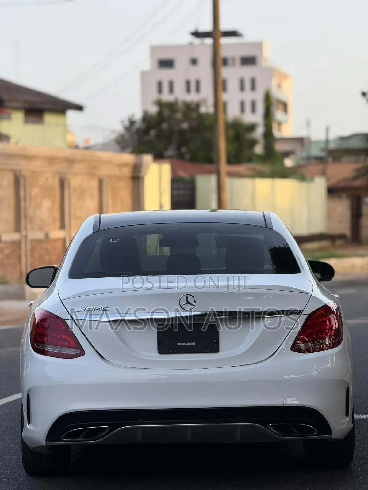 Mercedes-Benz C450 2016 White