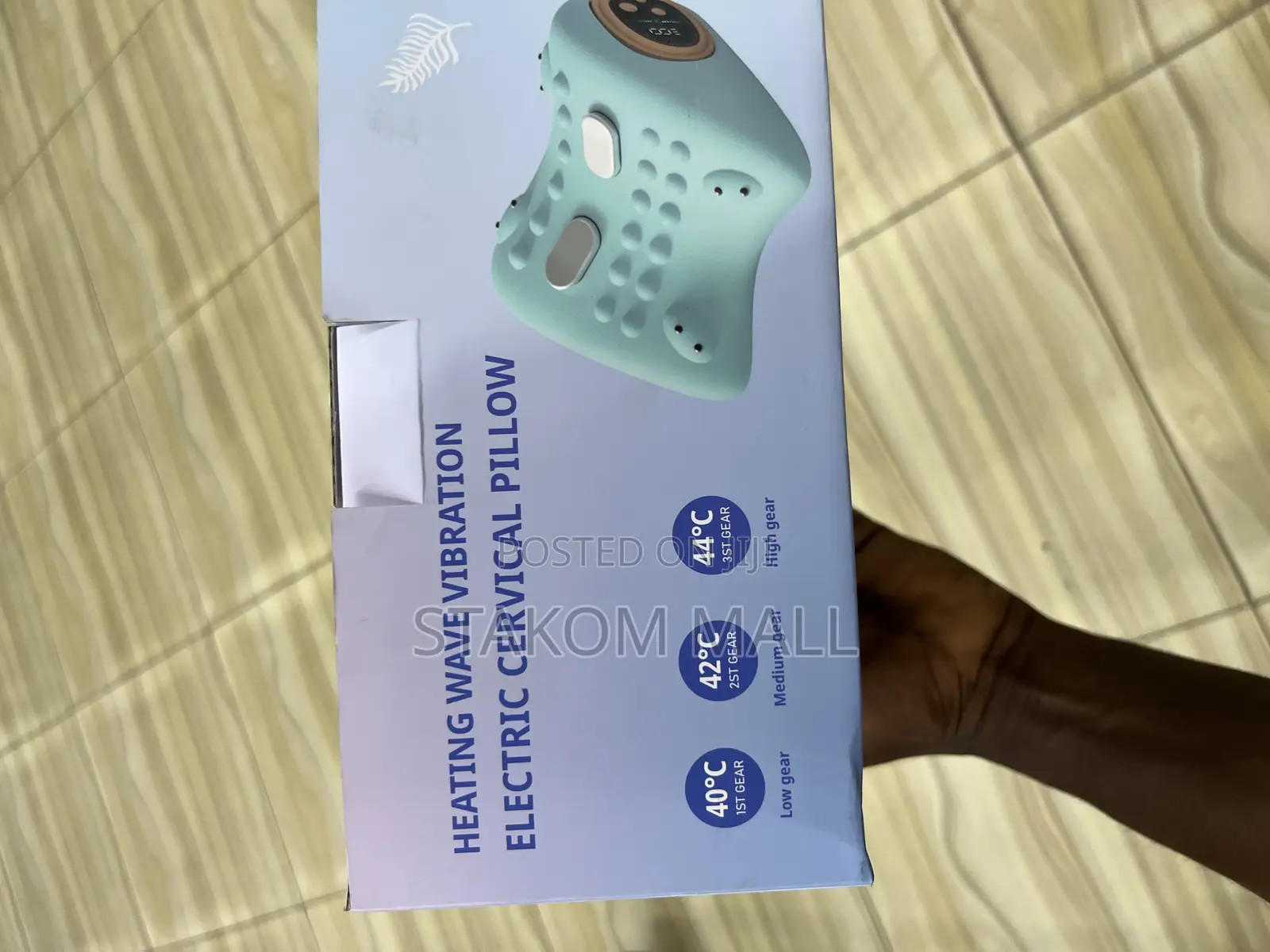 Heating Wave Vibration Electric Cervical Pillow