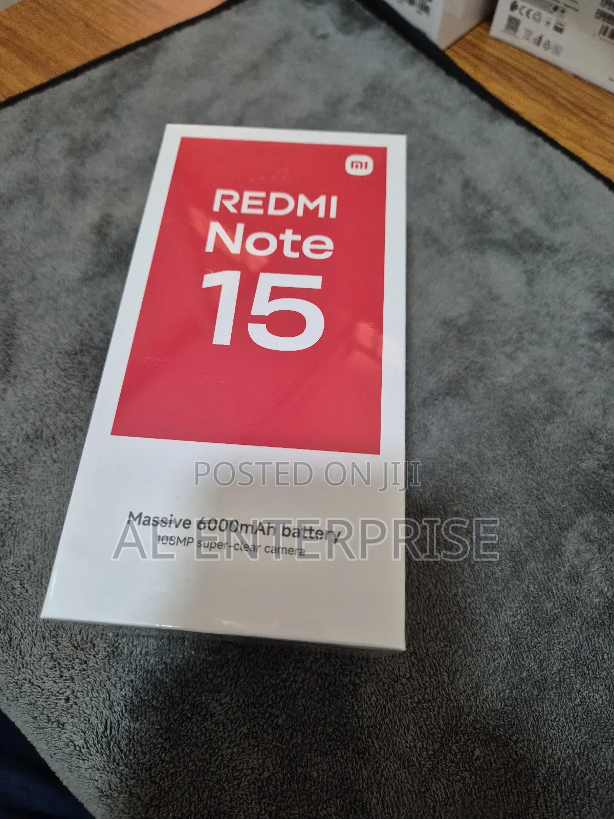 New Xiaomi Redmi Note 15 256 GB Black