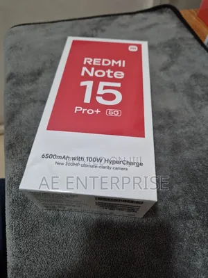 New Xiaomi Redmi Note 15 Pro+ 512 GB Black