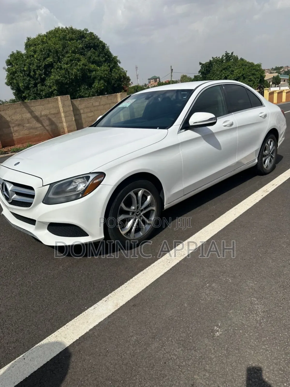 Mercedes-Benz C300 Base 4Matic Coupe AWD (2.0L 4cyl 7A) 2017 White