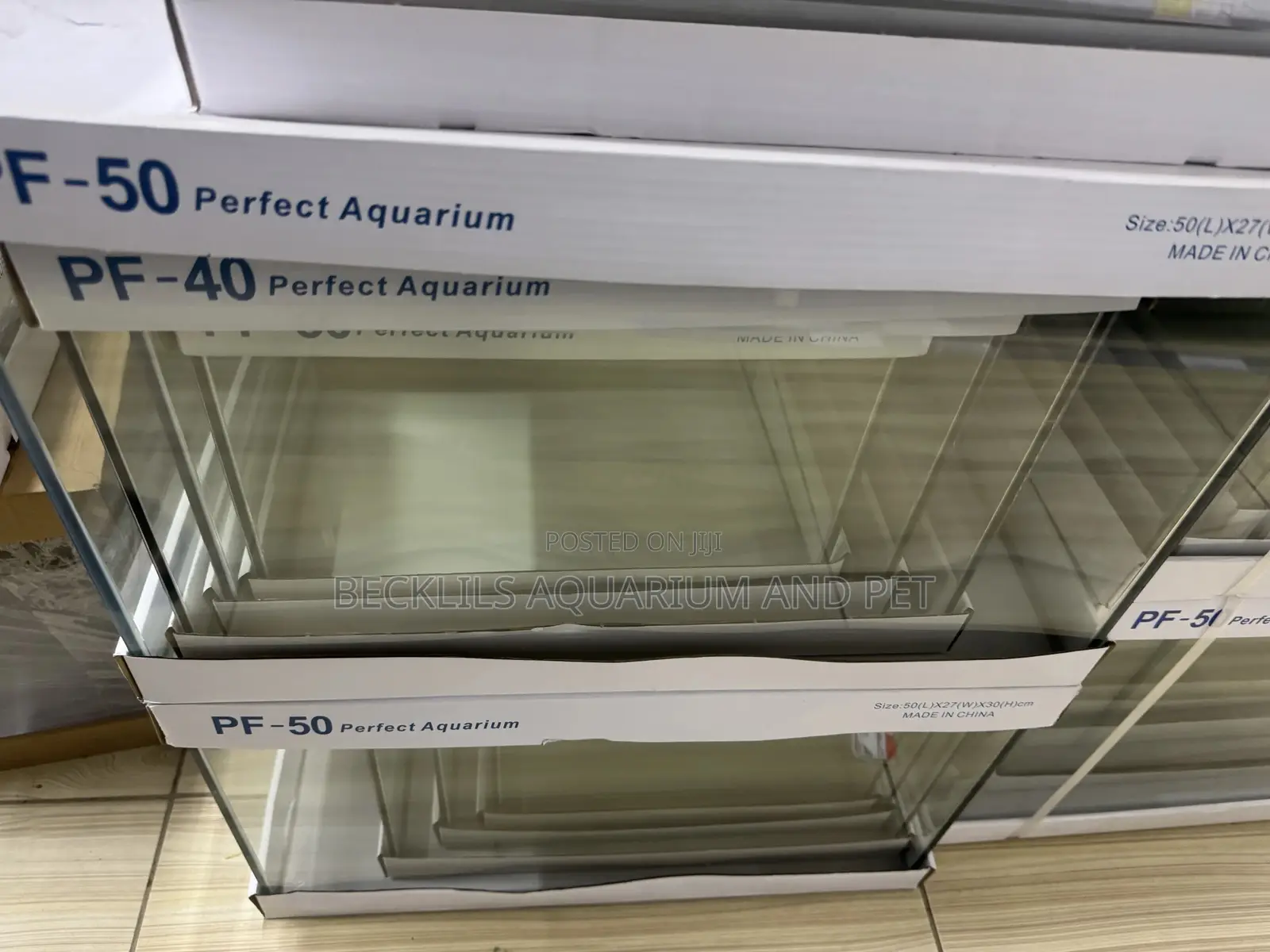 Plain Aquarium Glass