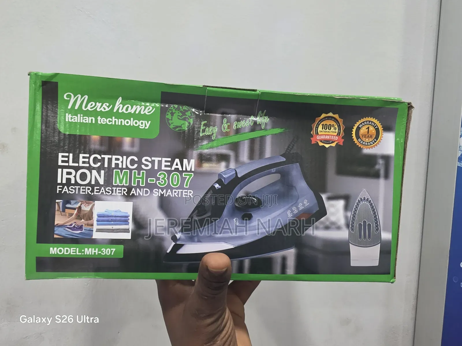 Mershome Italian Electric Steam Iron