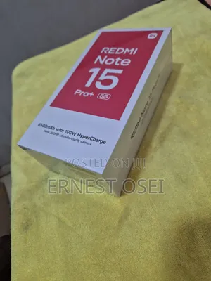 New Xiaomi Redmi Note 15 Pro+ 512 GB Black