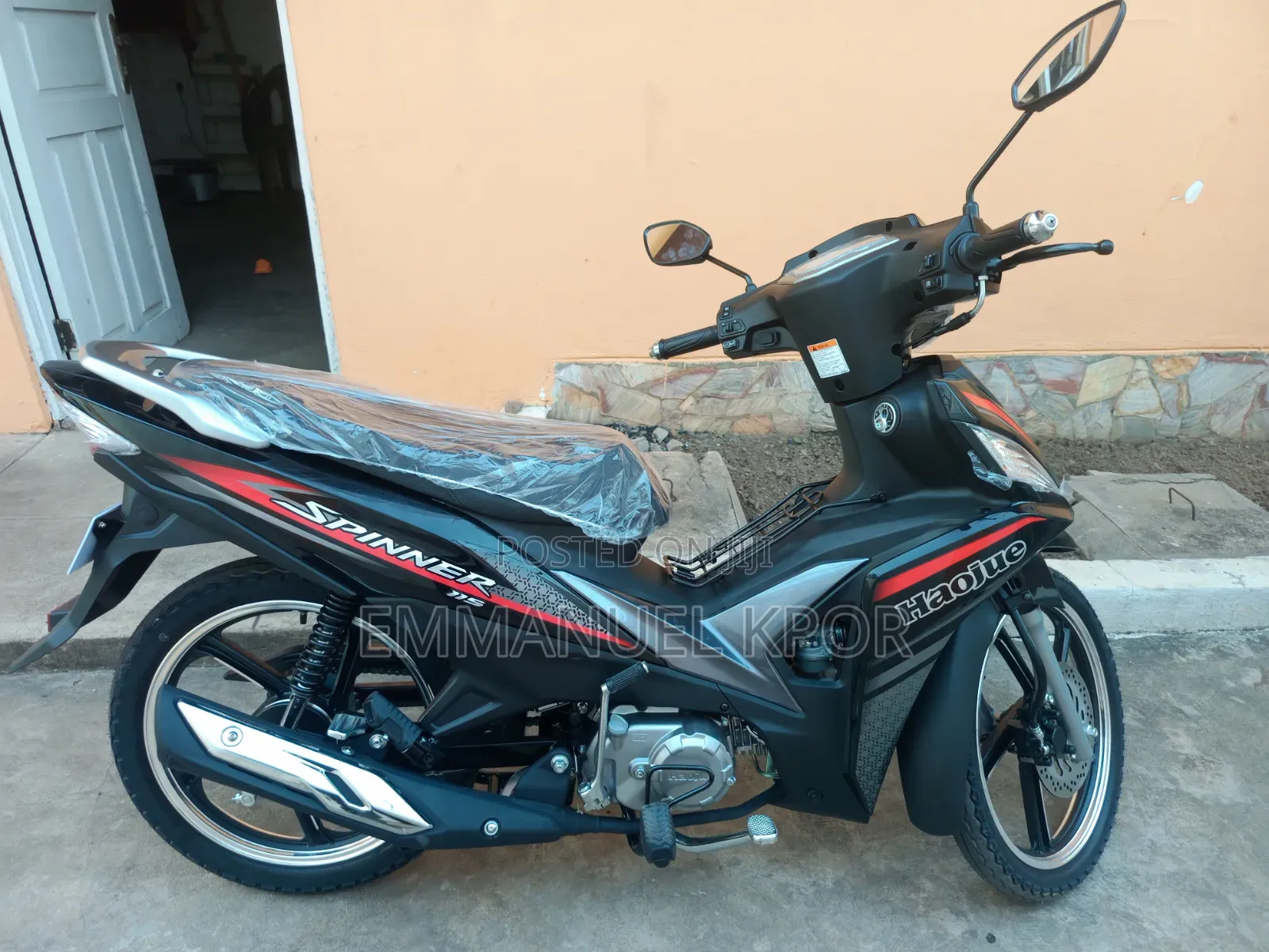 New Haojue UF115 2026 Black