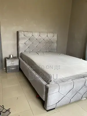Double Bed Frame and Mattress