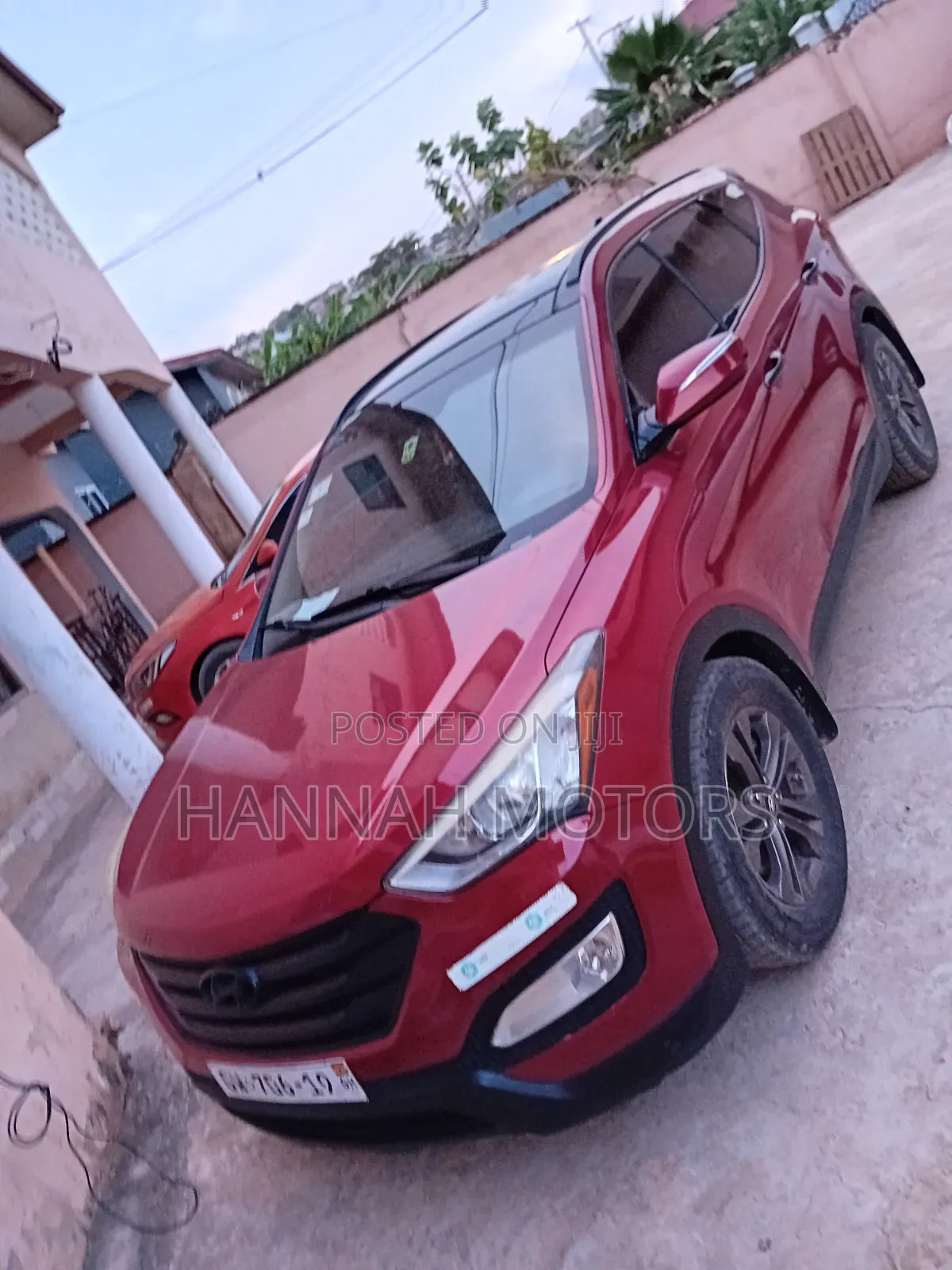 Hyundai Santa Fe 2014 Red