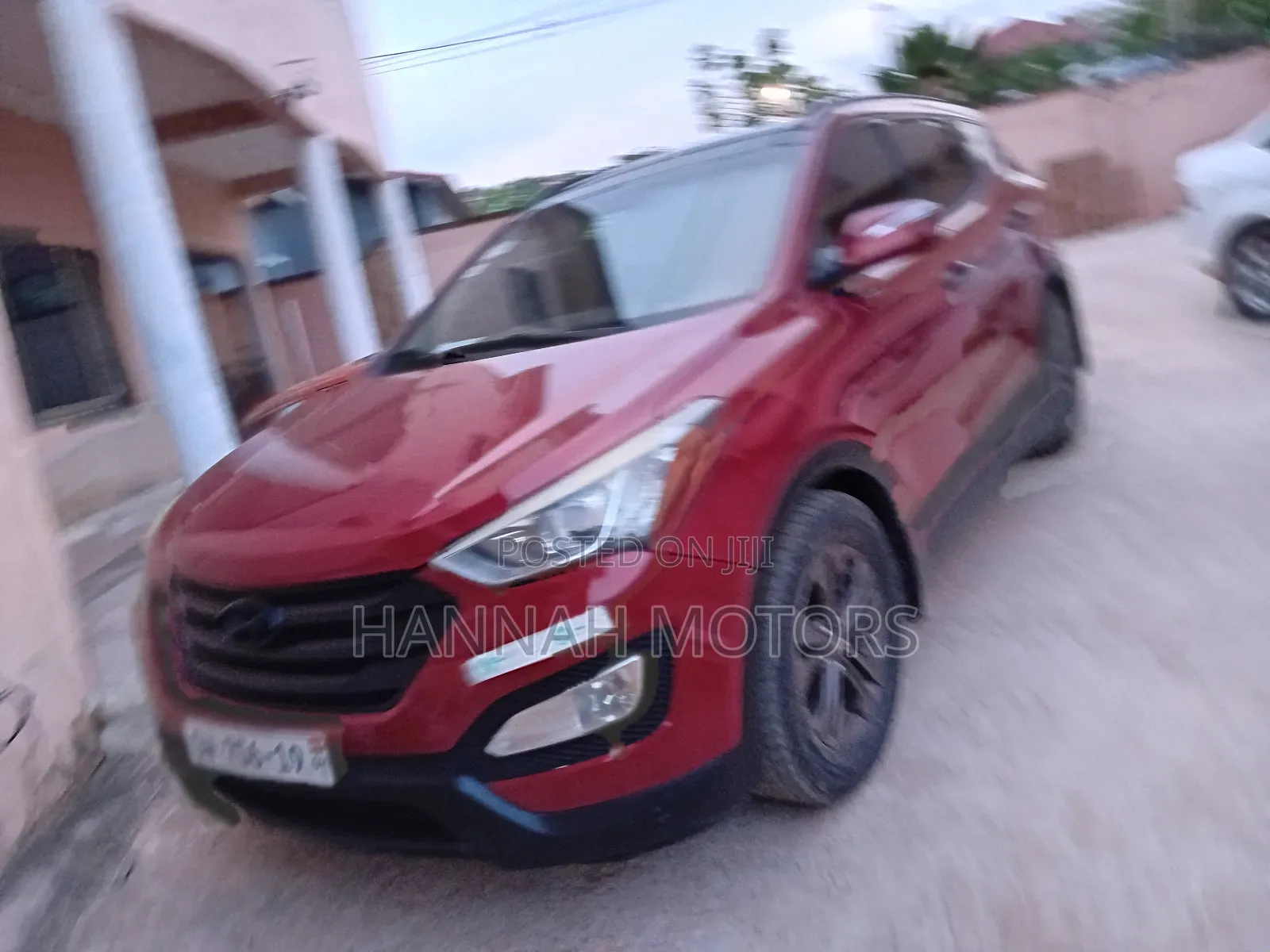 Hyundai Santa Fe 2014 Red