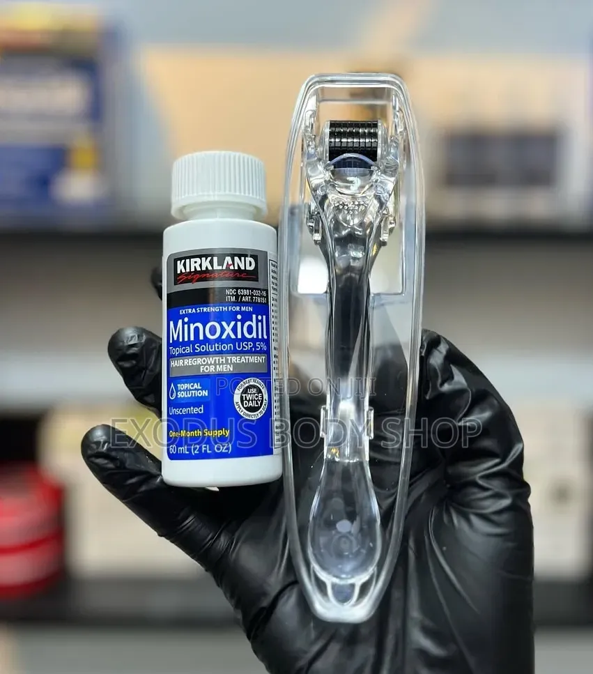 Costco Kirkland Minoxidil Derma Roller for Extreme Hair Restoration