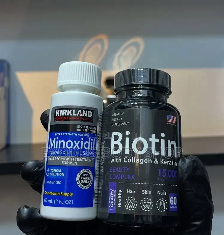 Costco Kirkland Minoxidil Biotin With Collagen Keratin