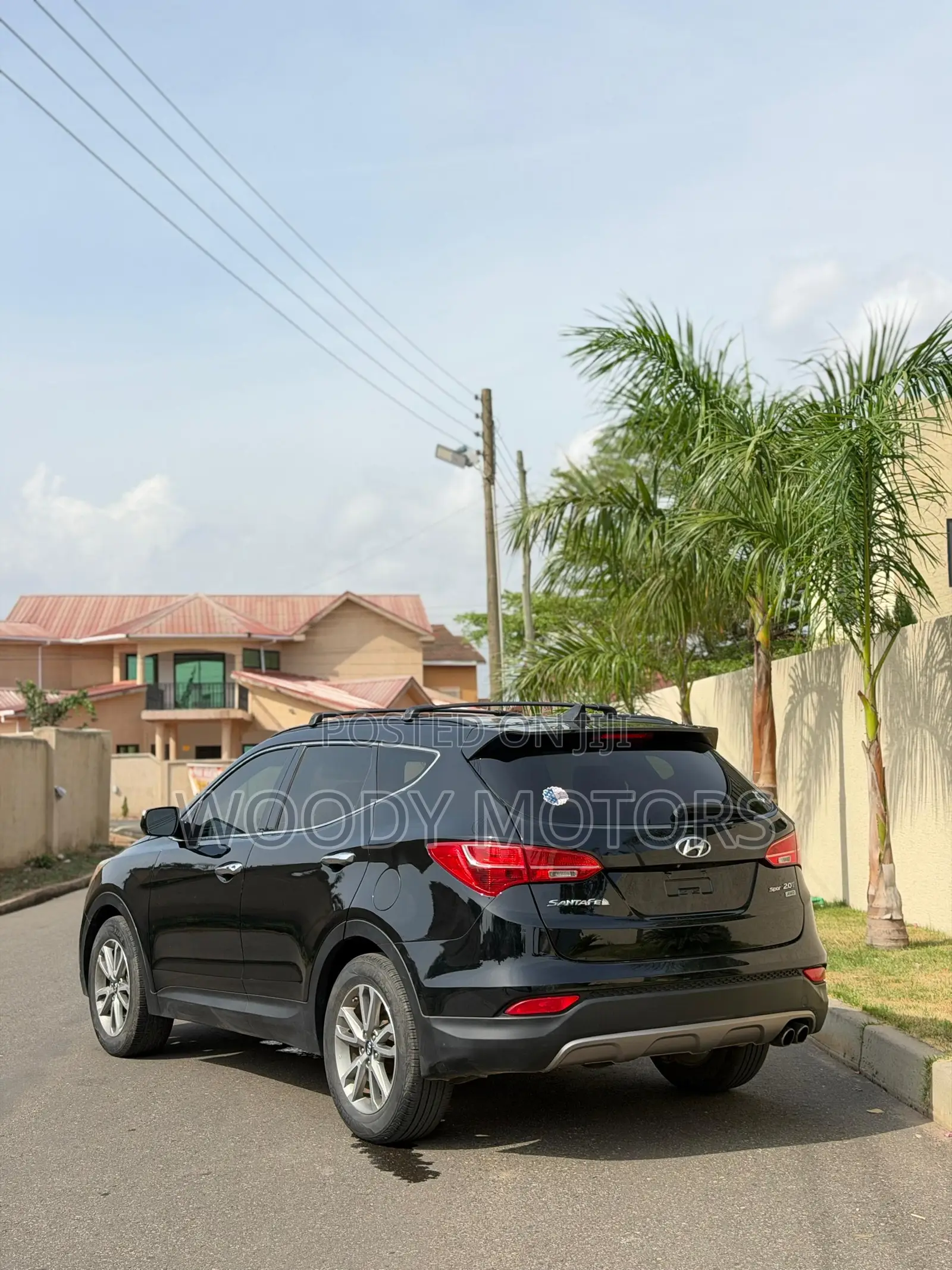 Hyundai Santa Fe SE AWD 2016 Black