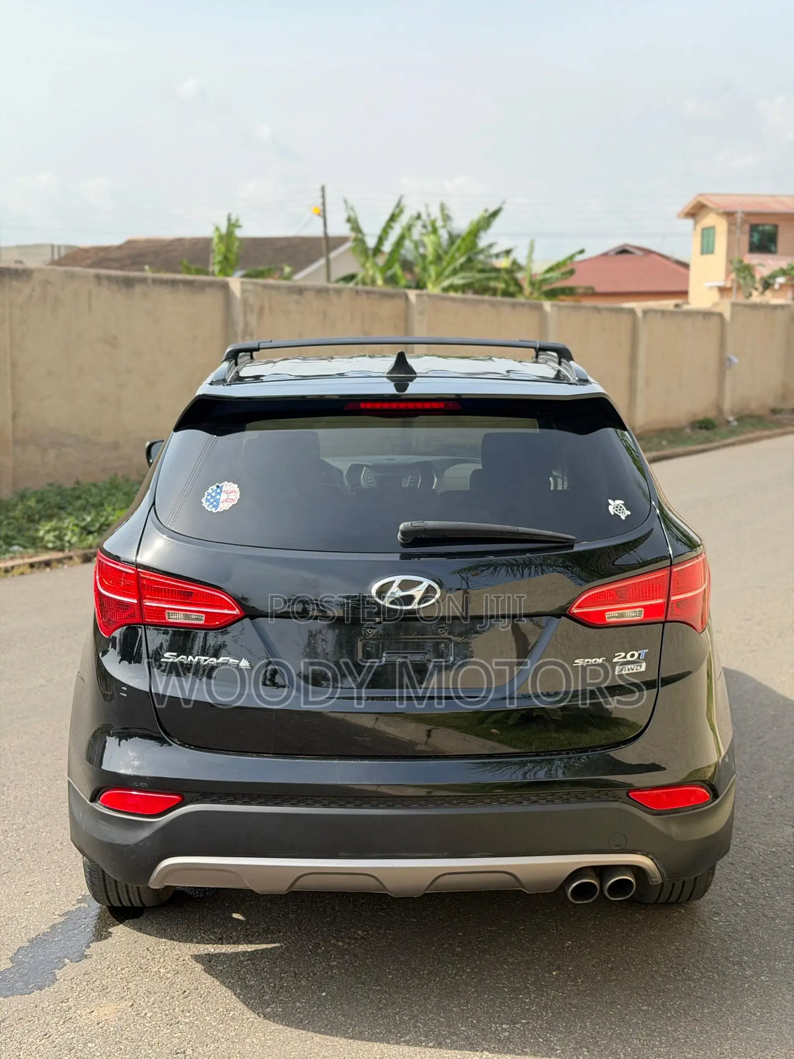 Hyundai Santa Fe SE AWD 2016 Black