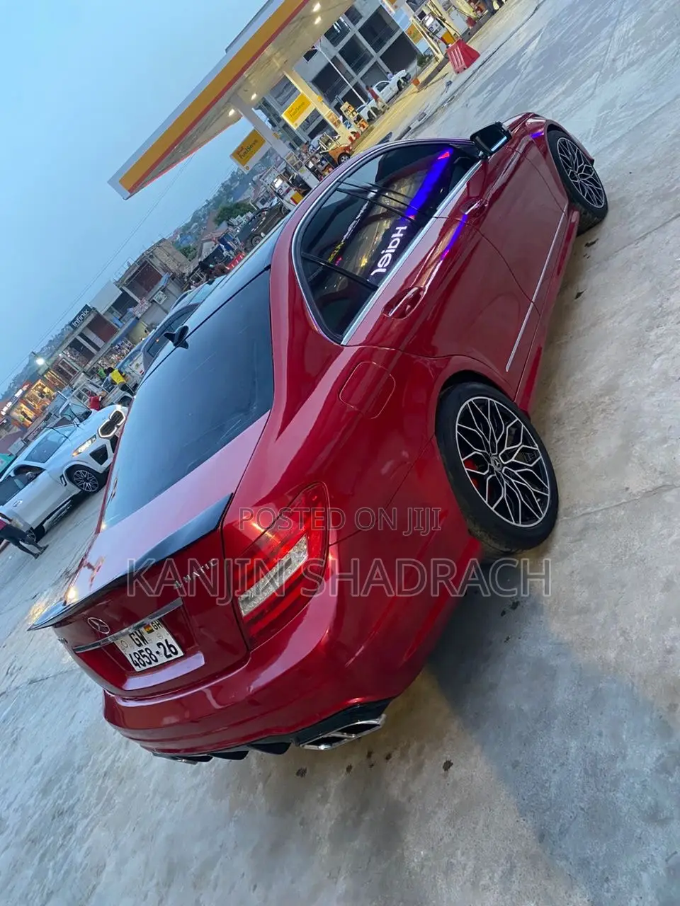 Mercedes-Benz C300 Sport 4Matic Sedan AWD (3.5L 6cyl 7A) 2013 Red