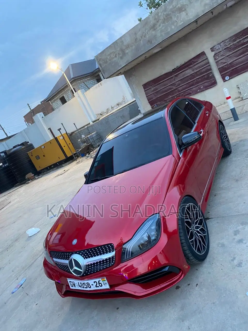 Mercedes-Benz C300 Sport 4Matic Sedan AWD (3.5L 6cyl 7A) 2013 Red