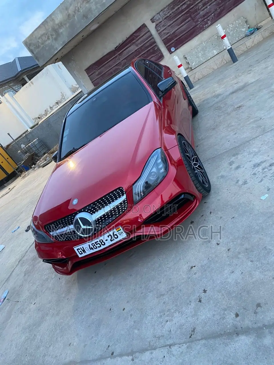 Mercedes-Benz C300 Sport 4Matic Sedan AWD (3.5L 6cyl 7A) 2013 Red
