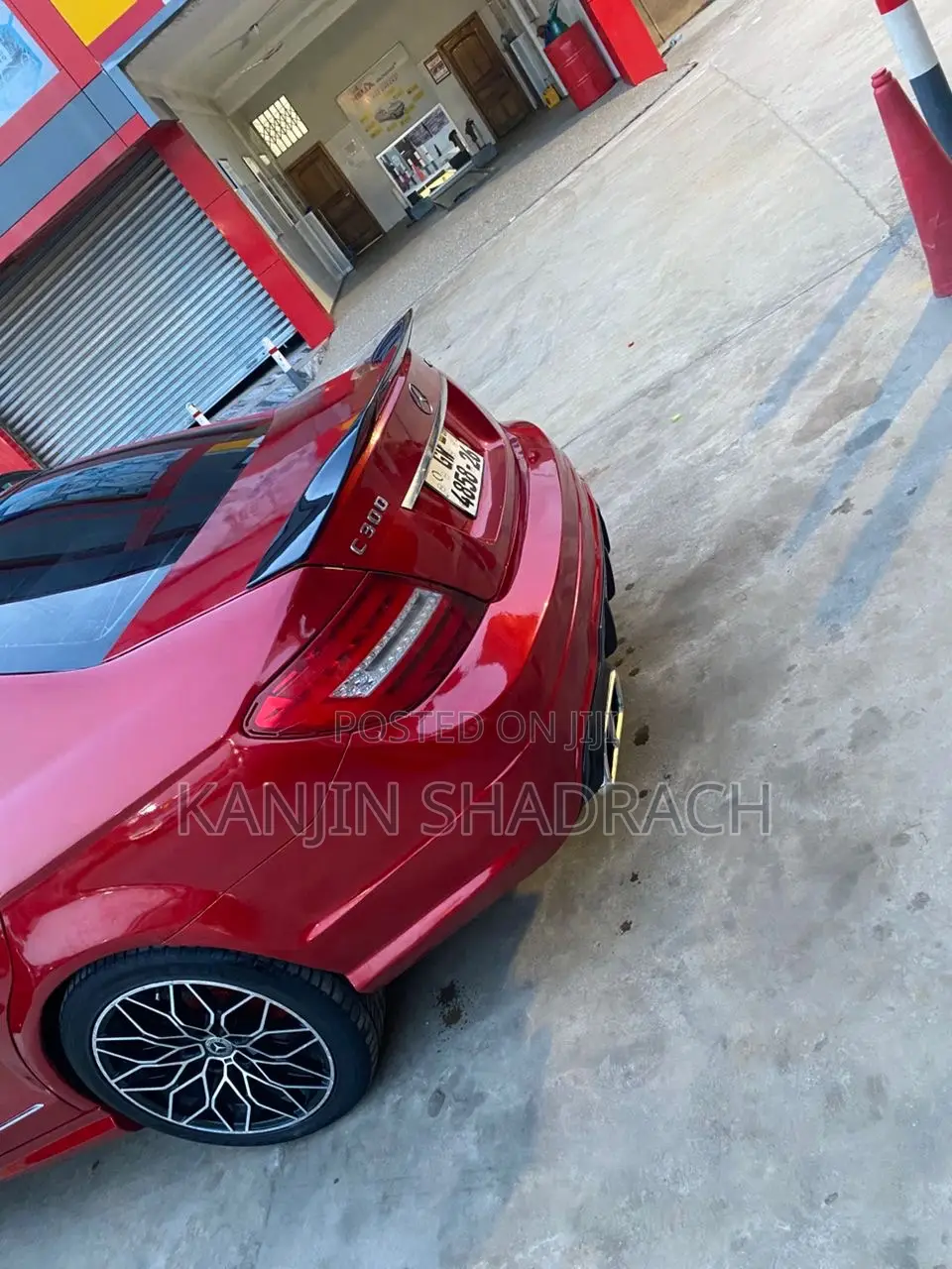 Mercedes-Benz C300 Sport 4Matic Sedan AWD (3.5L 6cyl 7A) 2013 Red